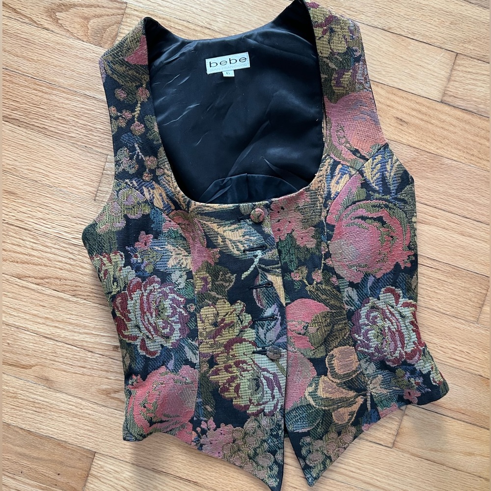 Vintage Bebe vest/top